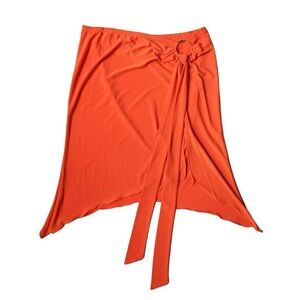Click Click USA Orange Mesh Fairy Skirt